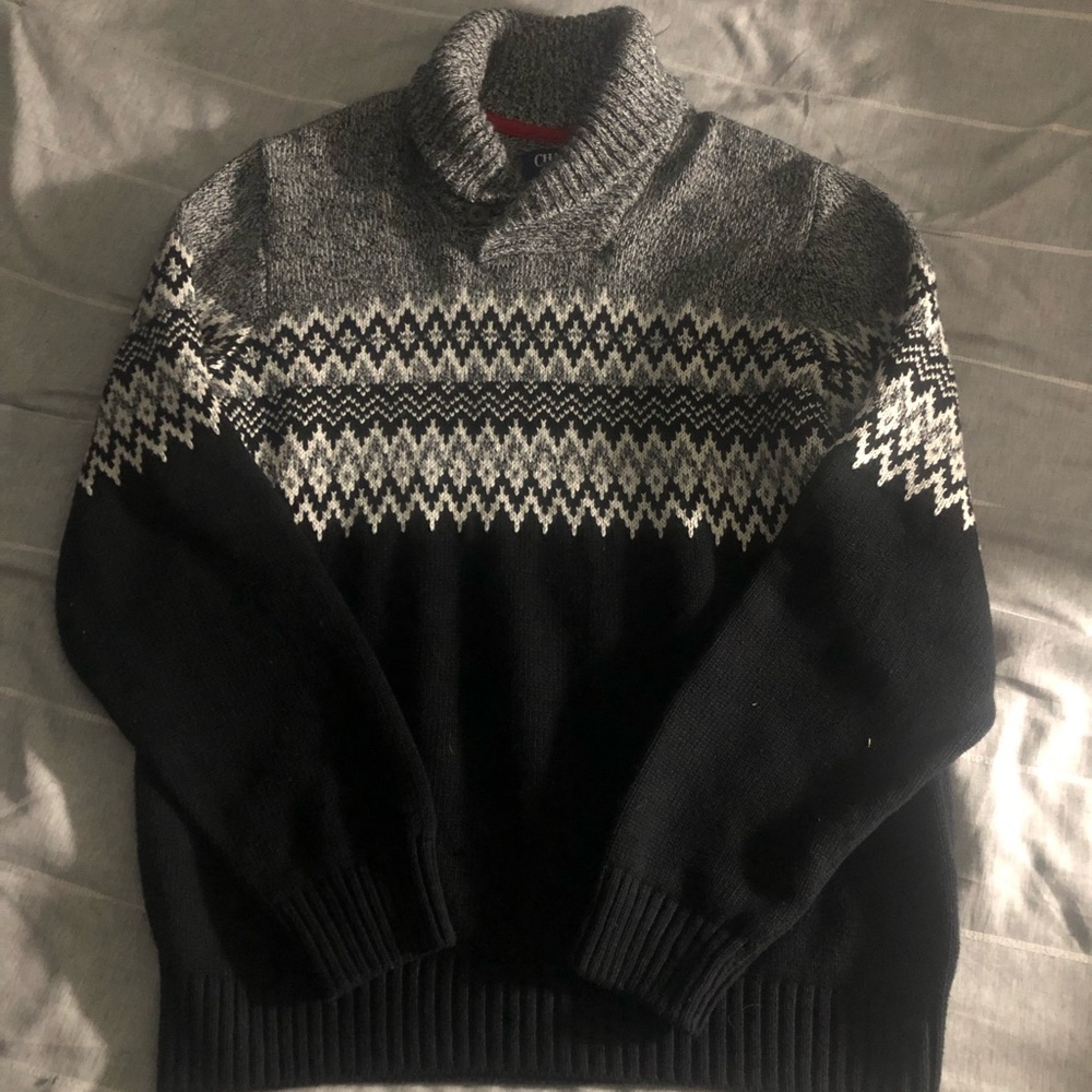 Chaps Men’s Winter Sweater Size Large